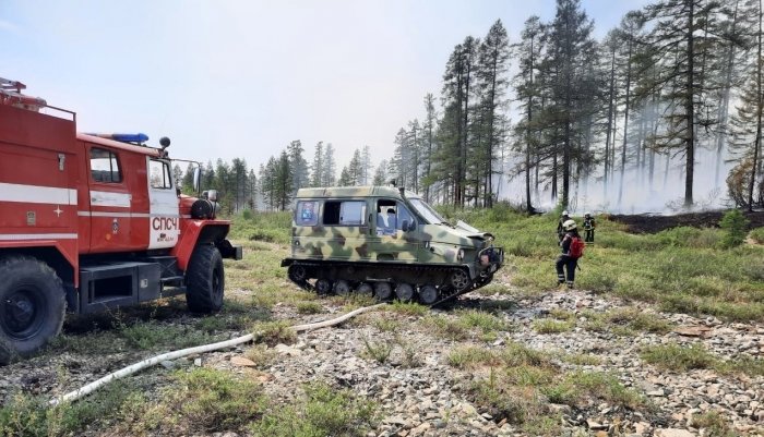В Магаданской области горят сотни тысяч га леса - их не тушат