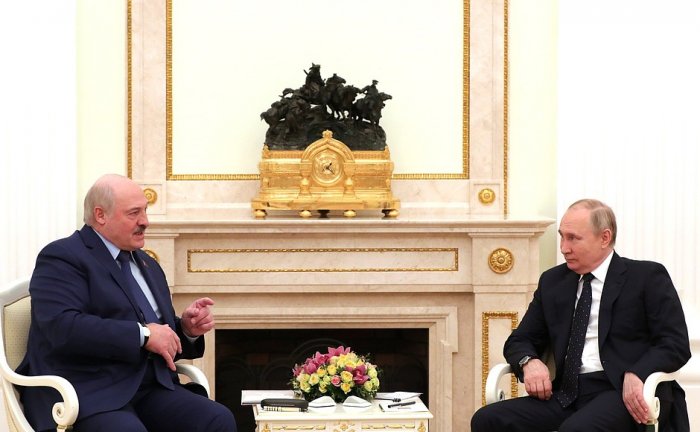 Путин и Лукашенко встретились в Благовещенске