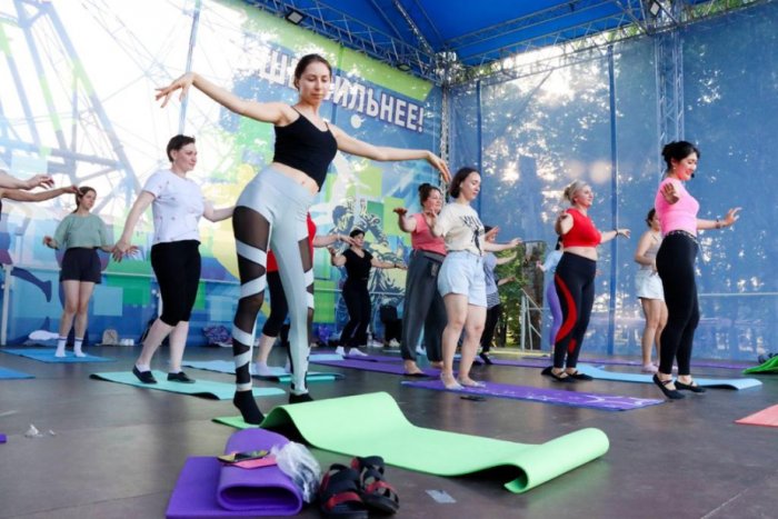 В Хабаровском крае по утрам проходят бесплатные тренировки