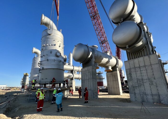 Санкции не остановили строительство Амурского газохимического комплекса