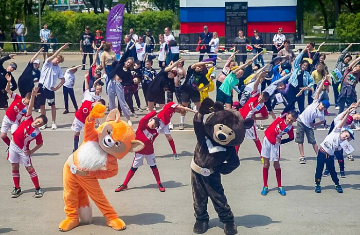По Приморскому краю бежит эстафета флага первых международных летних игр «Дети Приморья»