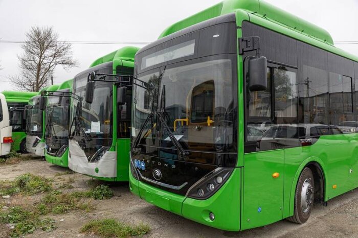 В Южно-Сахалинске появились новые комфортные автобусы