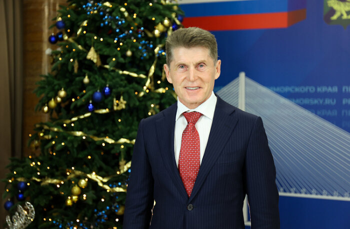 Новогоднее поздравление губернатора Приморского края