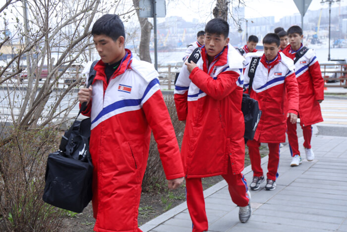 Боксёры из Северной Кореи в Приморье готовятся покорить Олимпиаду в Париже